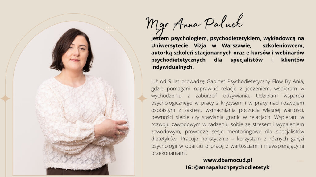 psychodietyka szkolenia online dla dietetyka
